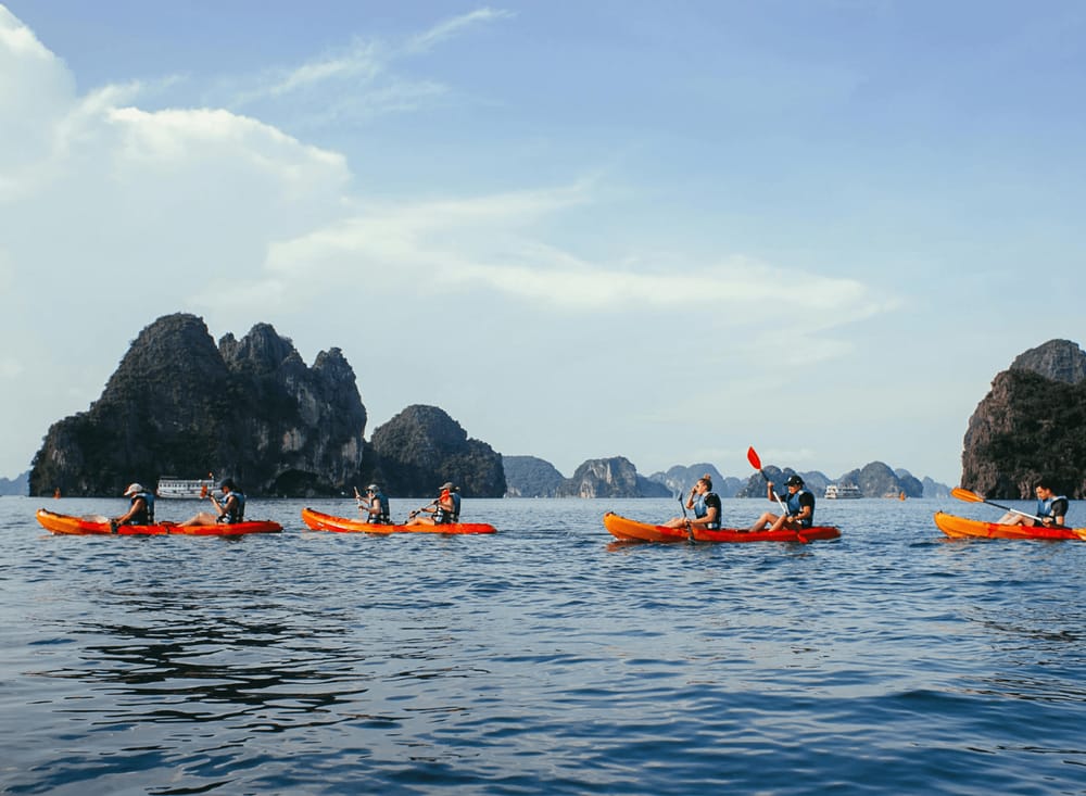 Limestone islands of Ha Long Bay