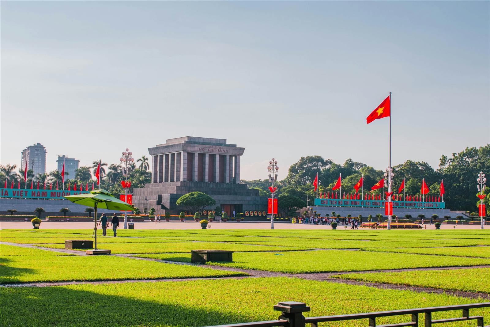 Ho Chi Minh Mausoleum in Hanoi