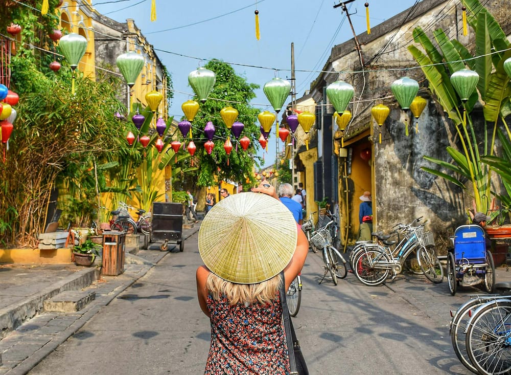 Lantern-lit streets of Hoi An