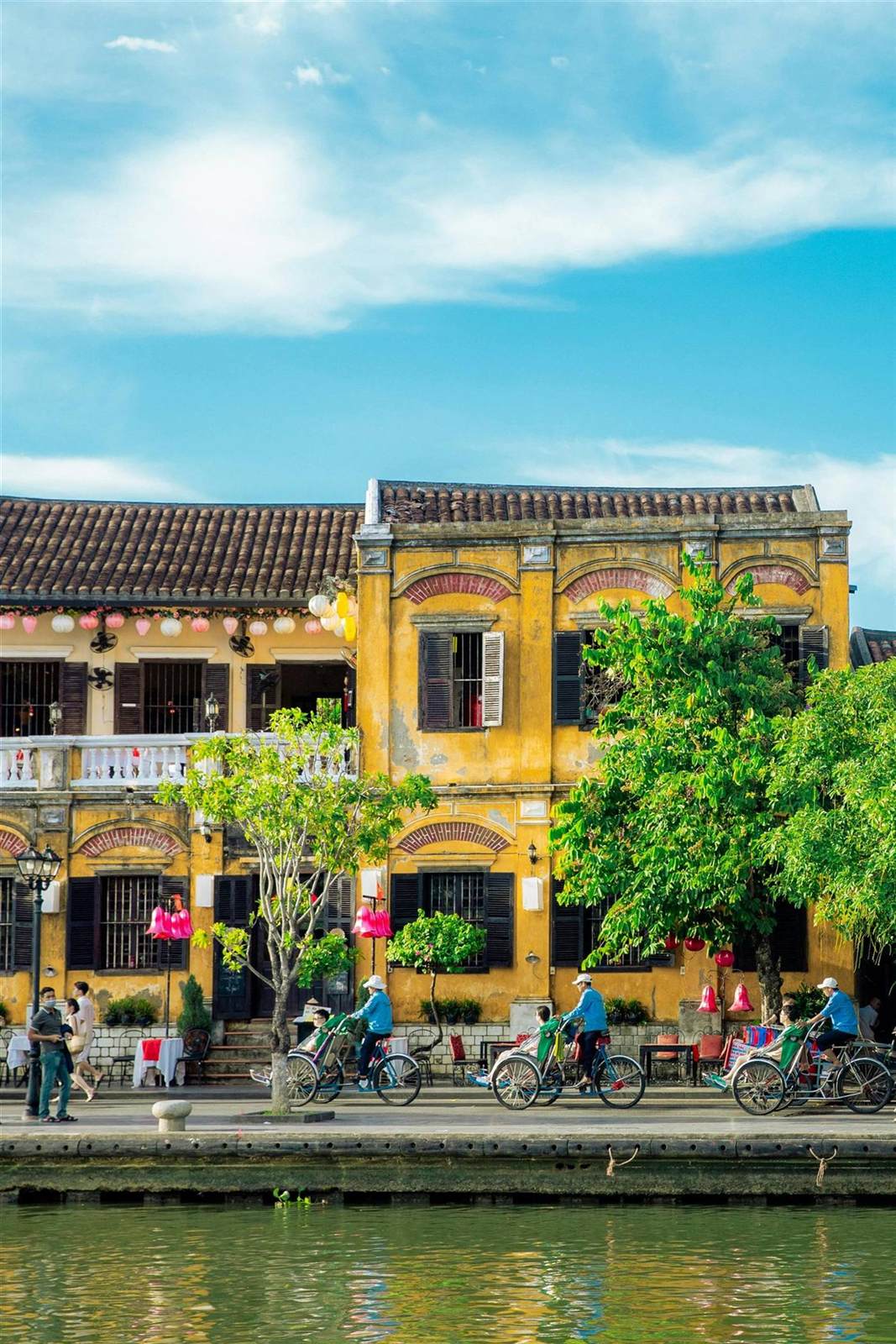 Thu Bon River in Hoi An