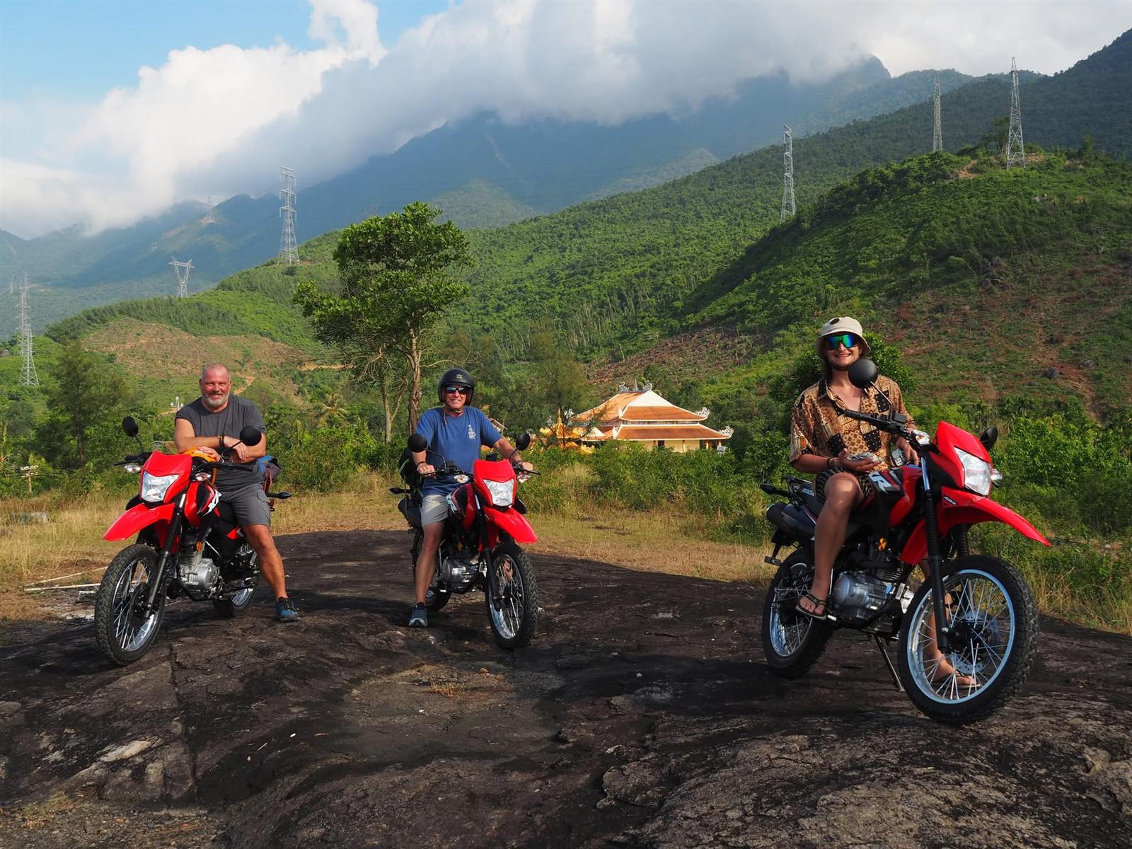 The Hai Van Pass between Hue and Da Nang