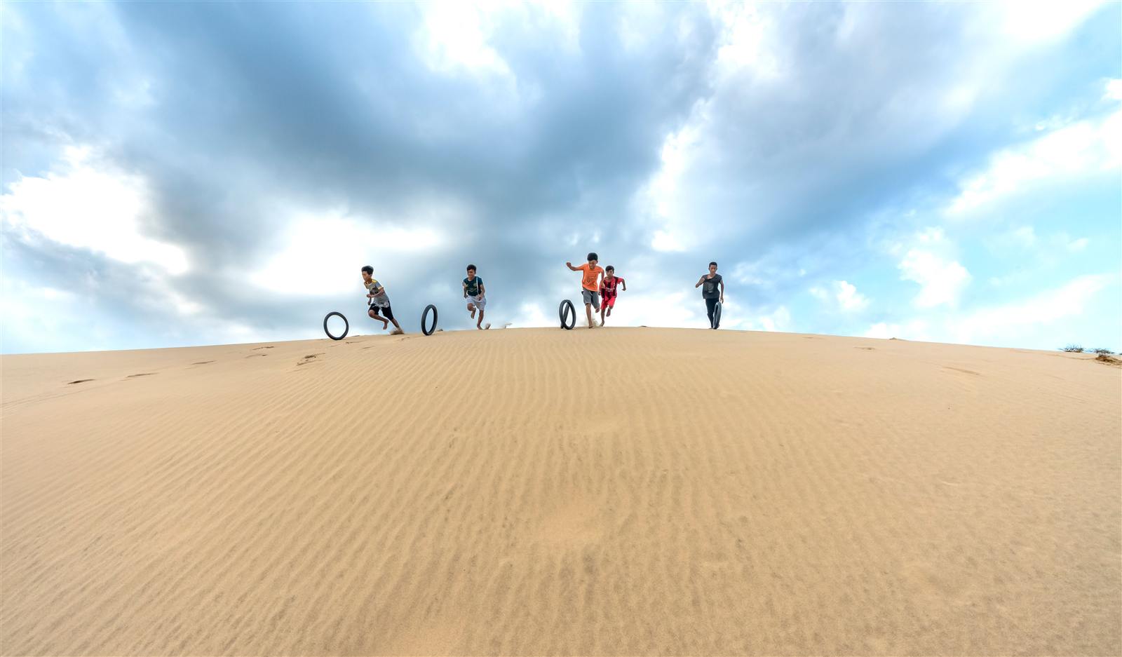 White Sand Dunes in Mui Ne