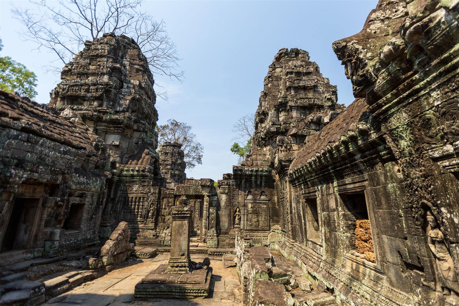 Temple ruins in Siem Reap