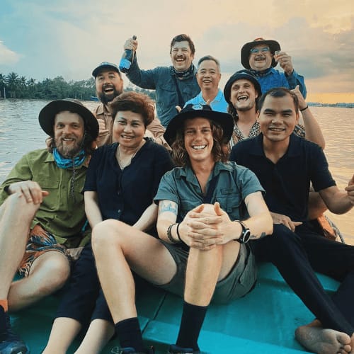Traveler choosing a Vietnam experience